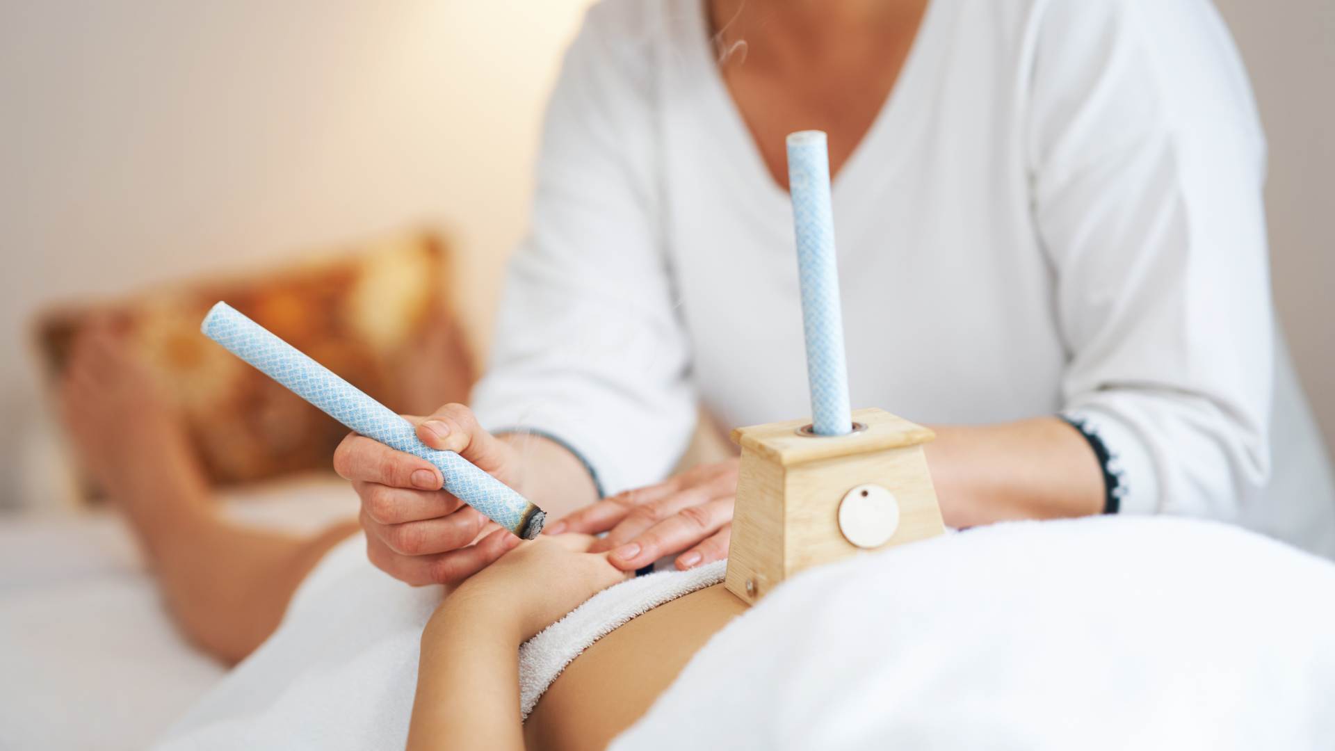 Moxibustion to turn breech babies